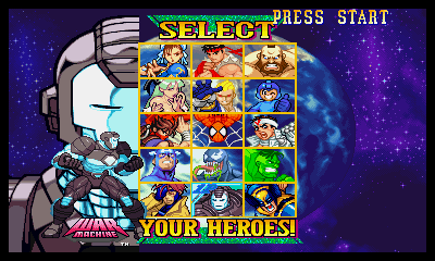 Marvel vs. Capcom - Clash of Super Heroes Screenthot 2